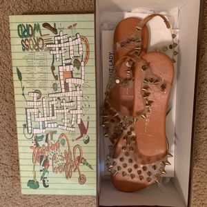 Jeffrey Campbell Puffer Spike Sandals